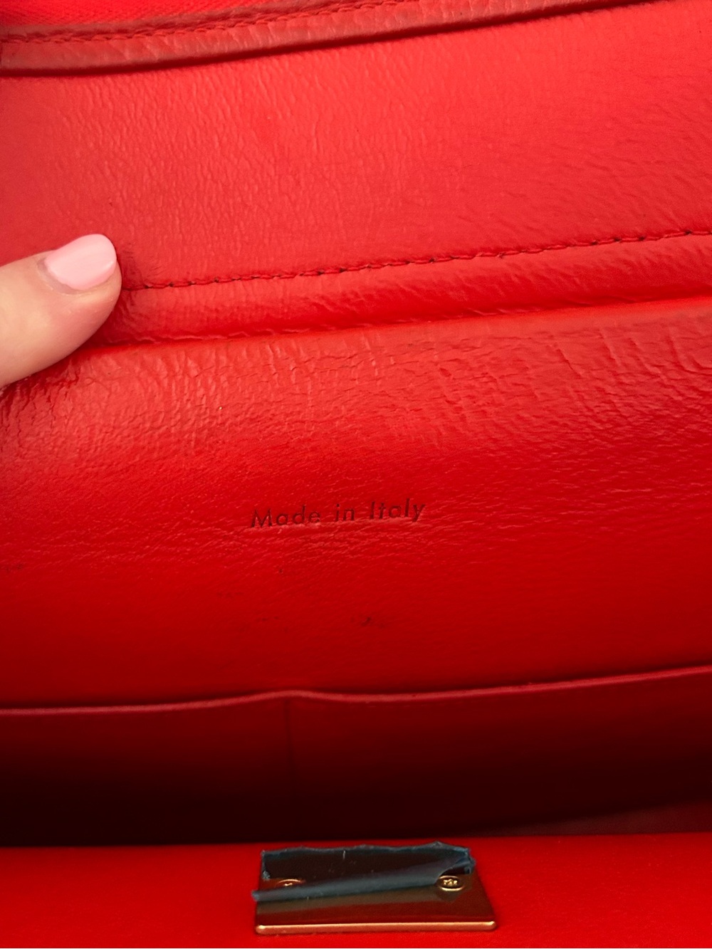 Celine Tricolor Grained Calfskin Belt Bag - Picture 7 of 9